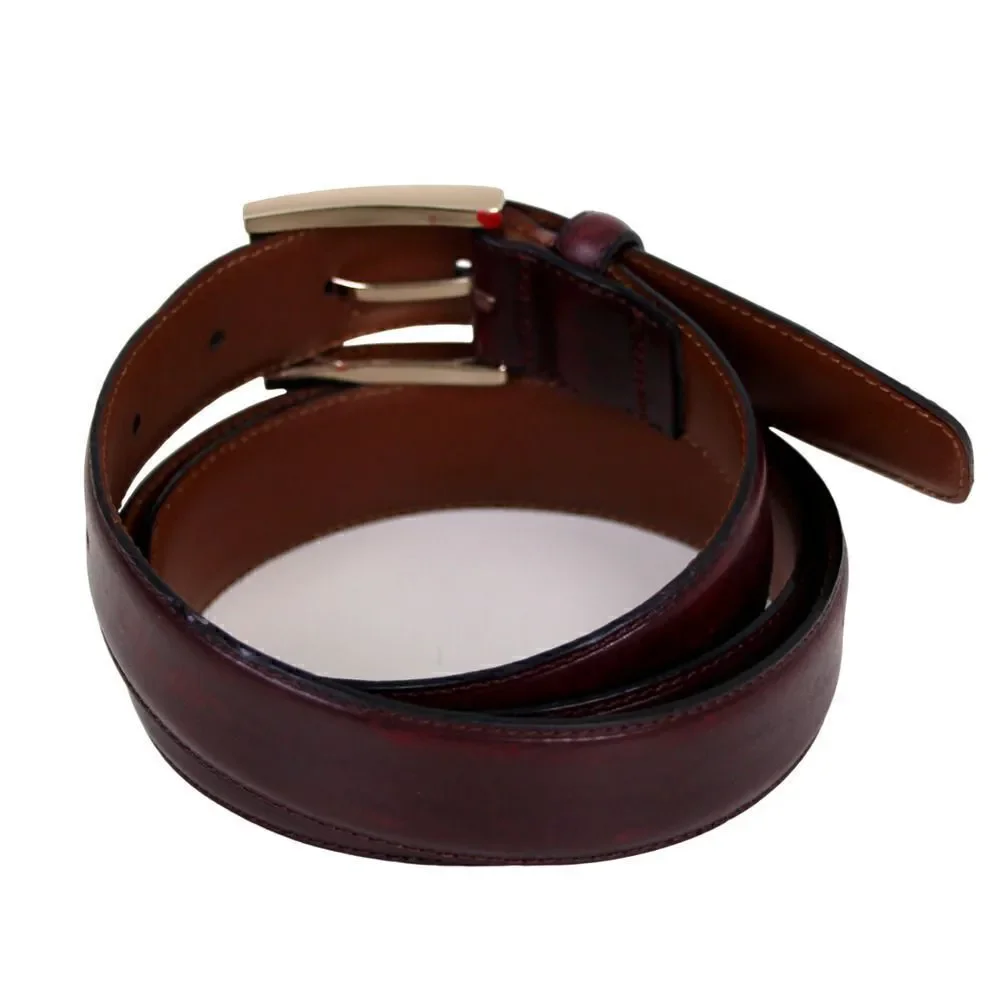 Men's Wearhouse BROWN GENUINE LEATHER 1 1/8